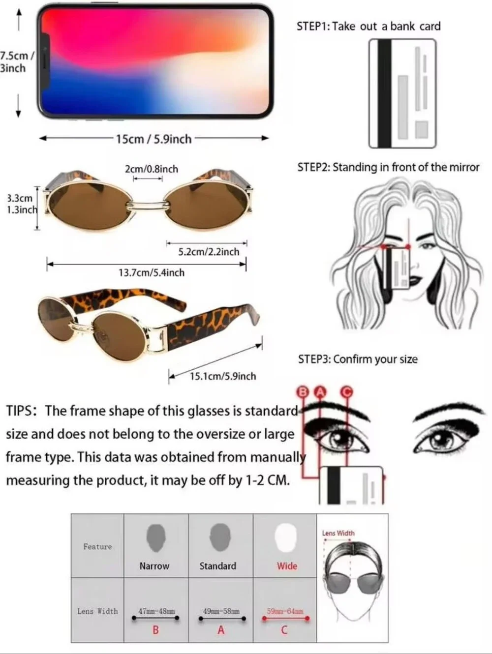 Tortoiseshell Oval Sunglasses - Brown Lenses